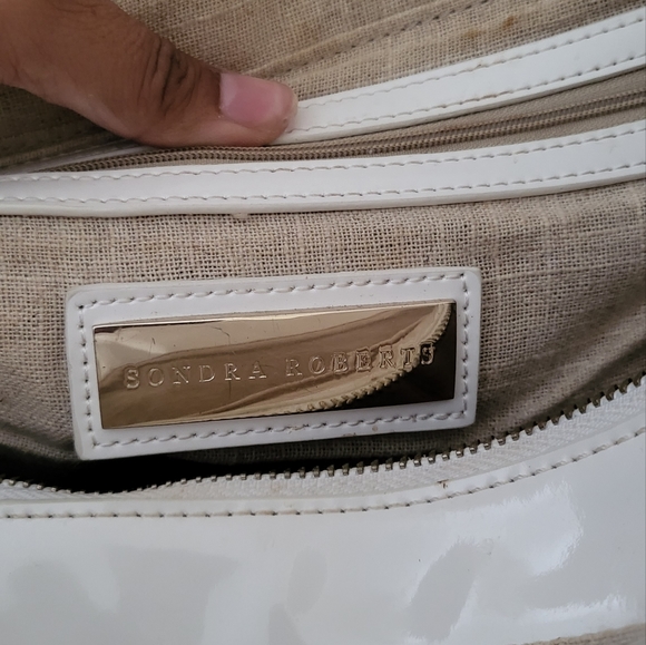 Sondra Roberts Leather Tote Purse - Picture 9 of 14